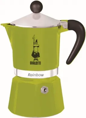 Rainbow kotyogós kávéfőző 6 adag, zöld (4973)